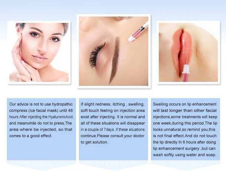 Make soft use. How long does swelling last after Dermal Filler Injection?.