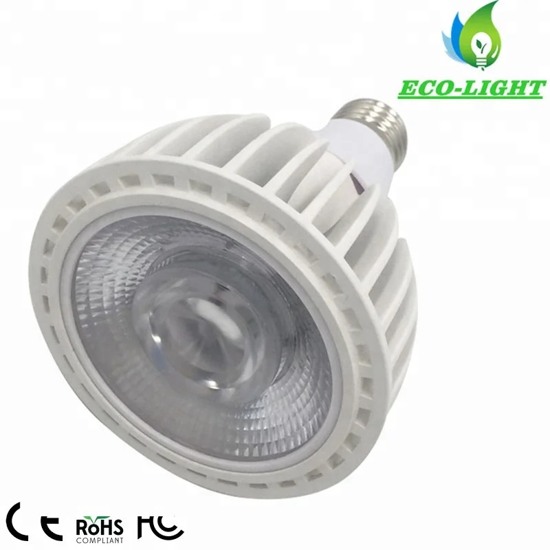 E26 E27 Retrofit for 75W Mental Halide Equivalent COB PAR30LN Long Neck Flood LED Light Bulb 40W