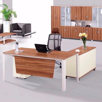 Metal Leg Manager Director Prices Wooden Offices Table With Desk