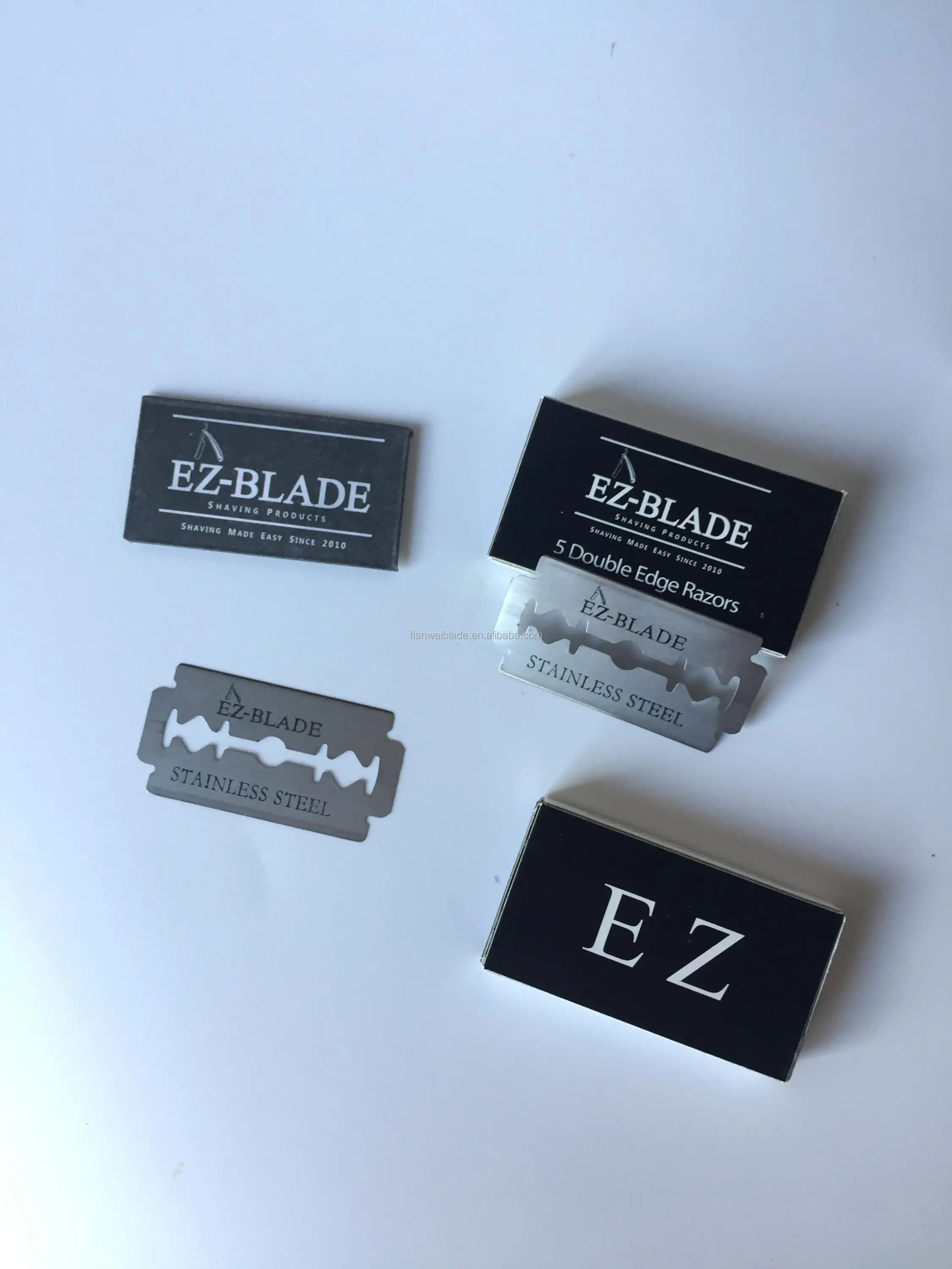 Euromax Platinum Coated Japanese Steel Double Edge Razor Blades 100