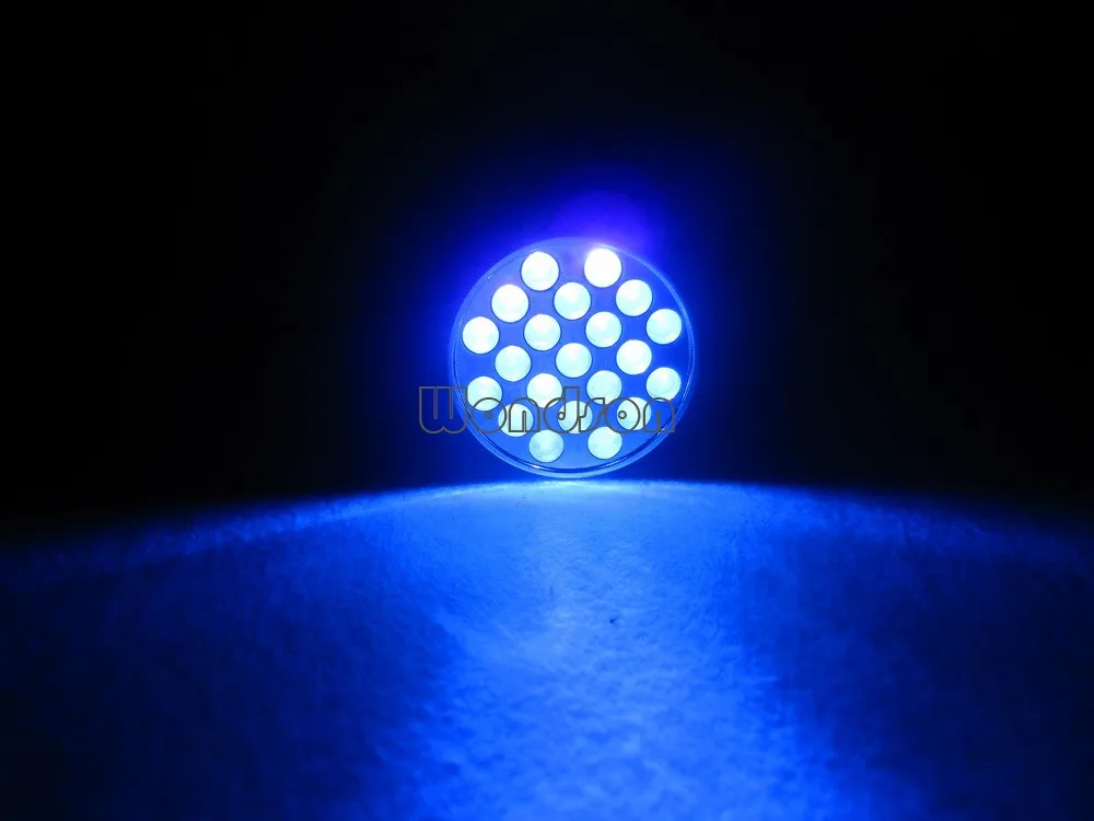 21 Led Ultraviolet Shadowless Glue Curing Uv Light Torch For Iphone 6