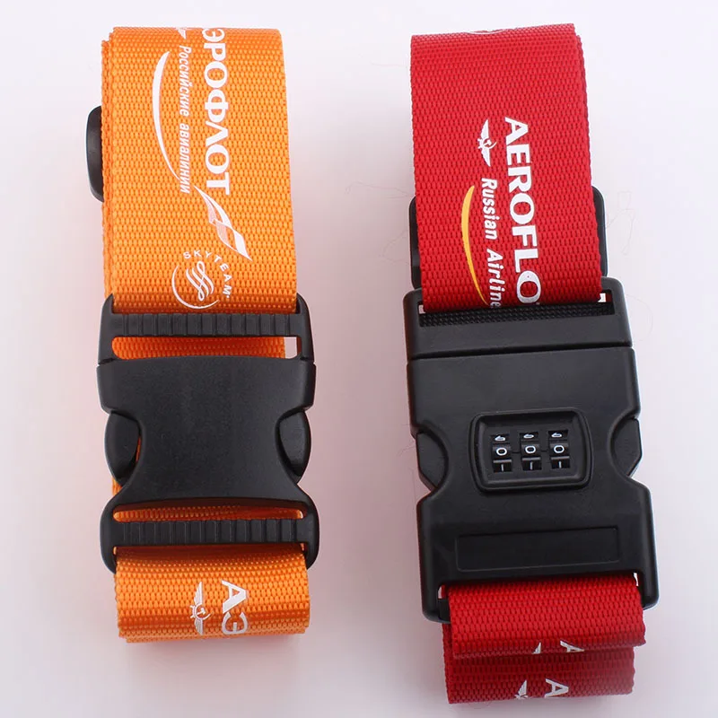 China Supplier Custom Top Quality Printed Luggage Belt With Safety