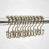2018 China Wholesale Brushed Nickel Stainless Steel Shower Curtain Hooks