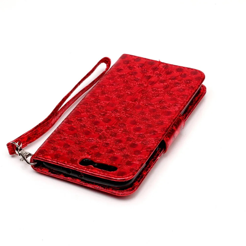 Book Wallet Laser butterfly leather flip phone case for Huawei P10 / P10 plus