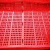 manufacturing heavy duty mining vibrating PU/polyurethane dehydration screen sieve panel plate