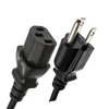 6 Feet Long Universal Power Cord US Plug Computer Power Cable For PCs Monitors Scanners and Printers