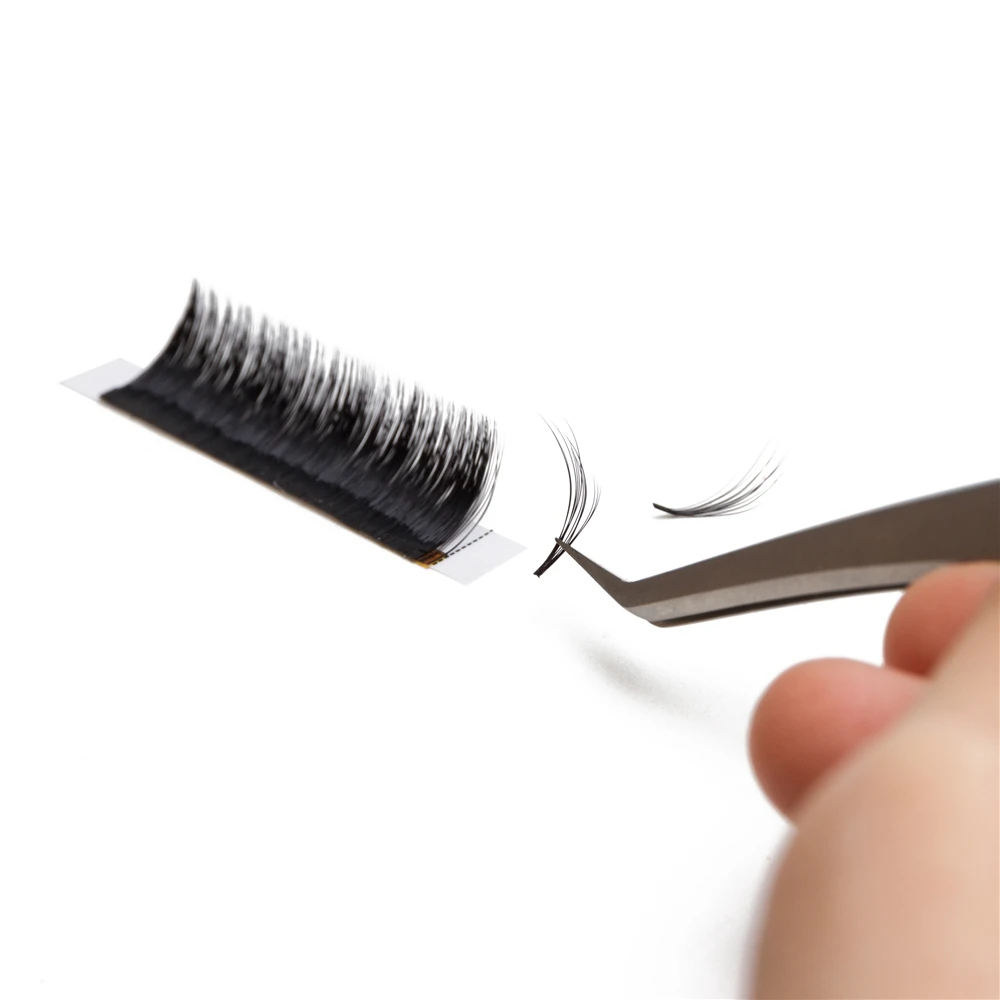 0.05 0.07 Volume Eyelash Blooming Cup Easy Fan Lash Extensions Tools Grafting Eyelash with private label