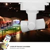 Milight Alpha Lite 25w rgbw color changing automatic rotation smart control auto track light with LCD screen