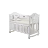 White Security No Smell Baby Cradle Swing Bed /Babies Cot Swinging