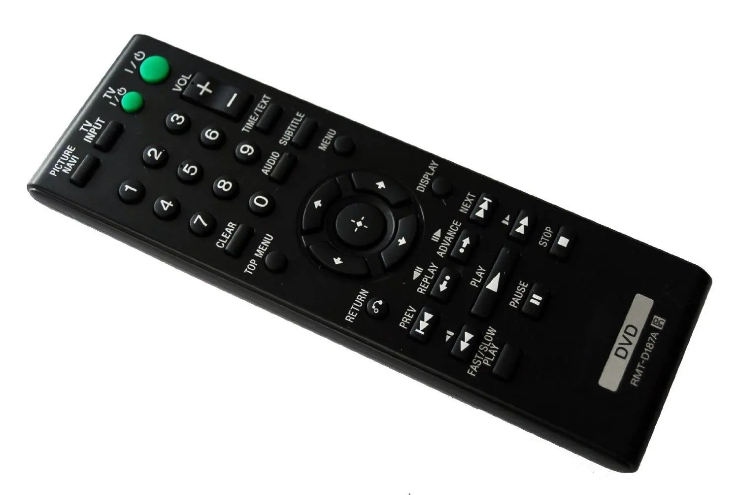 Buy Easy Replacement Remote Control For SONY RMT-D187A RMT-D189A DVD
