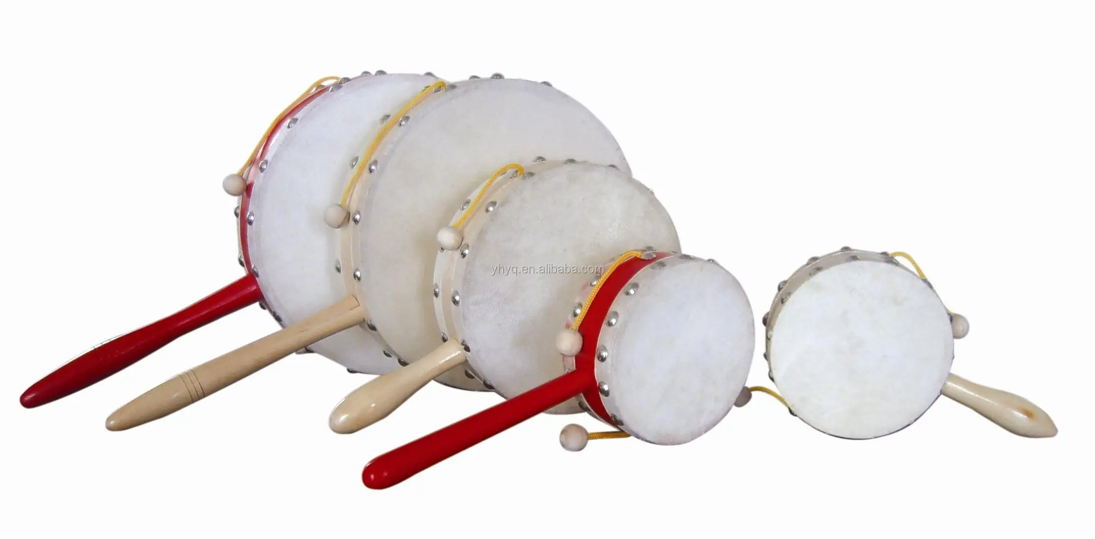 Good Quality Goat Skin Hand Drum,Tambourines Wholesale,Round Noise