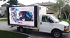 Digital Billboard Screen Trailer truck van generator p10 house roof video led screen