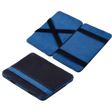 Оптовая продажа Jinbaolai корейский стиль контраст цвет мужской держатель для карт волшебный кошелек