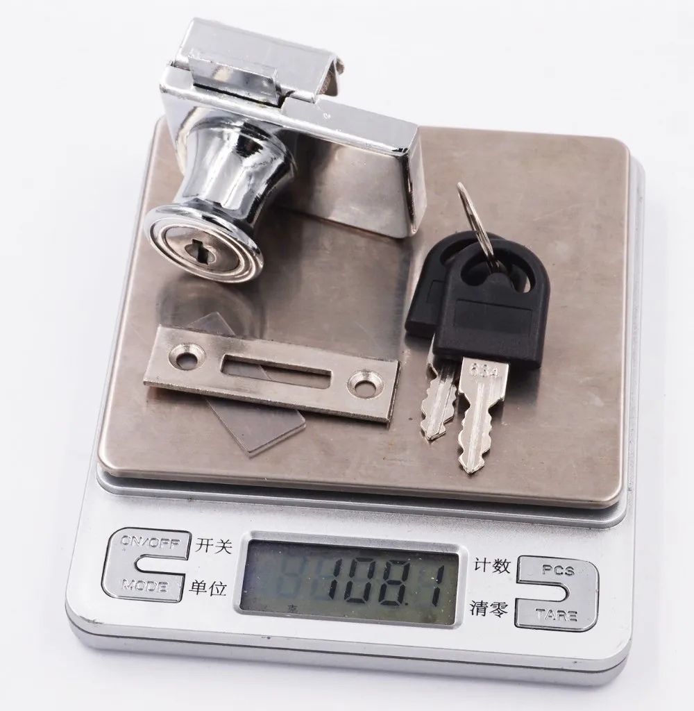 Glass Display Lock Showcase Lock Sliding Glass Lock