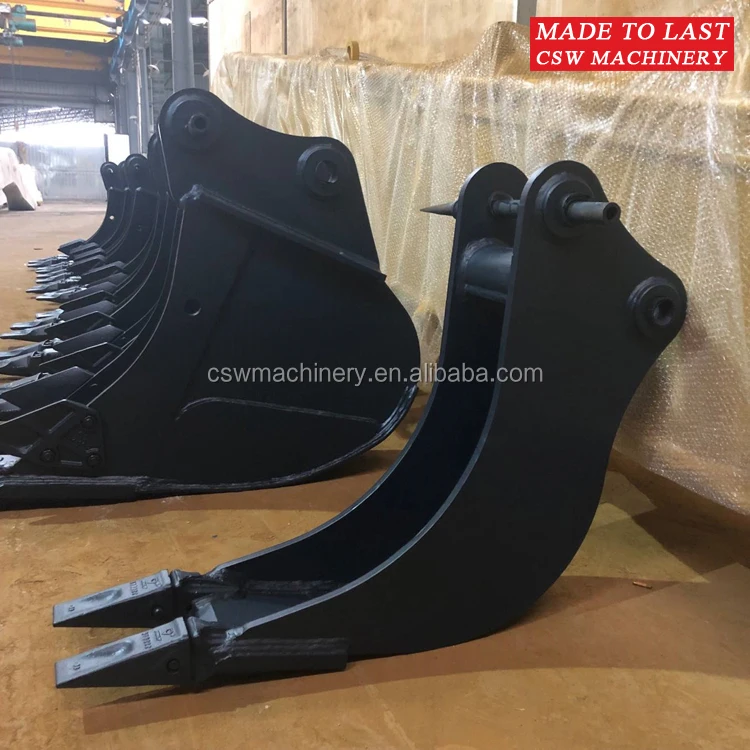 Mini Excavator Bucket Trench Bucket For Yanmar Vio 55 Excavator 200mm