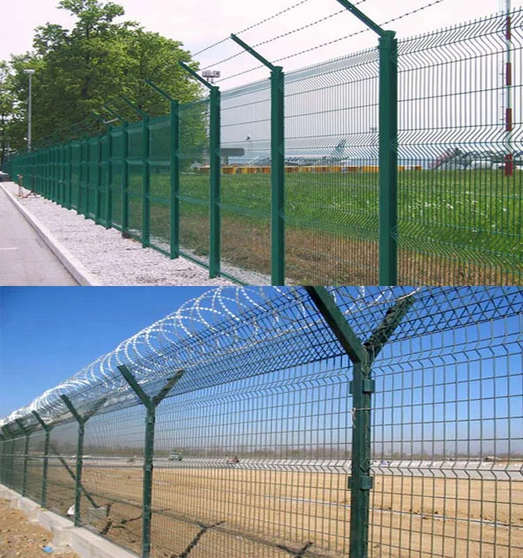PVC Coated H90 120 or 180cm Wire Mesh Fence Green Garden Screen Fencing Panels 