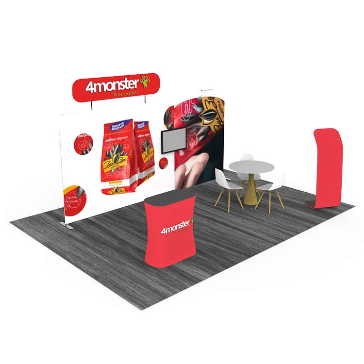 Standard Exhibition System Booth Design,20ft Trade Show Exhibition ...