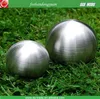 brushed garden stainless steel ball/sphere