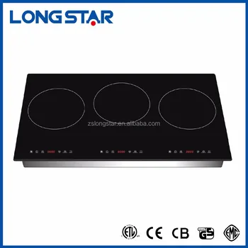 2018 New Model 3 Burner Induction Cooker Touch Screen Induction