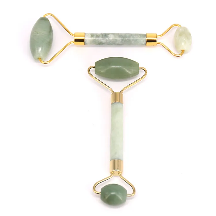 Green Jade Stone Benefits Chinese Jade Face Roller Genuine Jade Facial