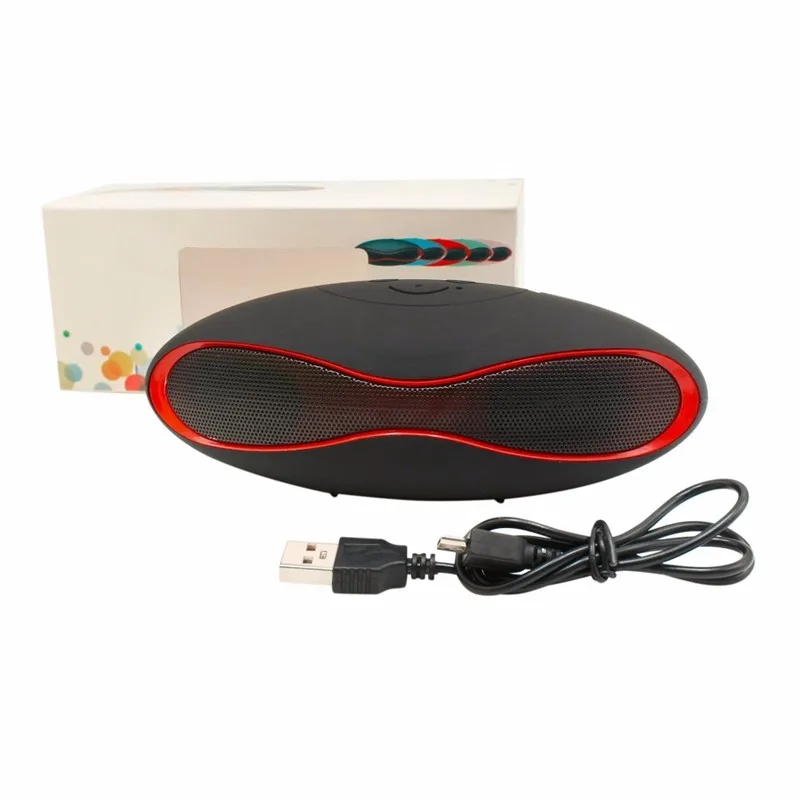 CE FC ROHS Hands Free Wireless BT Speaker Portable Mini Laptop Speaker With FM Radio - ANKUX.COM