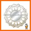 Decorative Round Modern PU Framed Mirror