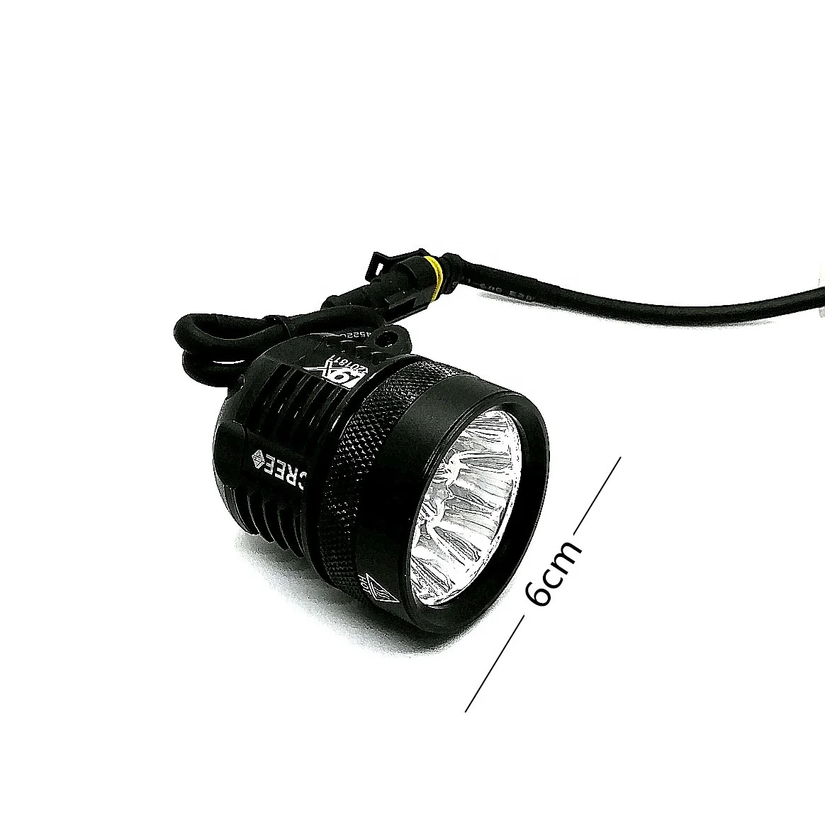 2018 de alta potencia llevó la luz de la motocicleta 12v-24V 40W llevó la luz L4X L6X L9X linterna de superpotencia