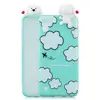 For Samsung Galaxy M10 A70 note 8 9 Phone Cases Soft Silicon Back Cover 3D cute sky cartoon dog painted