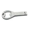 Wholesale metal bottle opener usb flash drive metal U disk with bottle opener