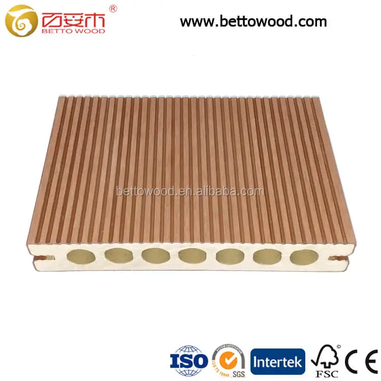Recycled Skid Resistance Outdoor Wood Plastic Composite Deck Swimming Pool Floor Walkway Veranda Waterproof WPC Board