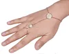 newest fashion crystal 925 silver cz micro pave link jewelry bracelet bangles