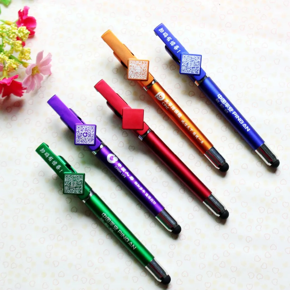 Download New Advertising Touch Ball Pen Qr Code Clip For Mobile ...