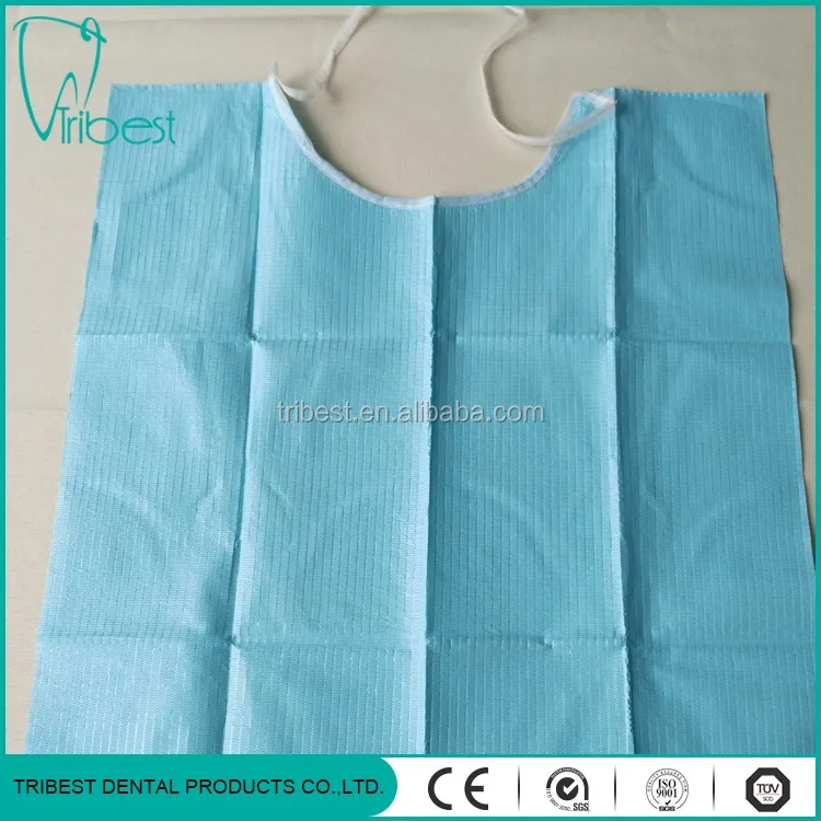 Tie On Disposable Dental Bib Buy Tie On Disposable Dental Bib,Dental
