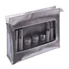 Champagne Windows Display Clear Makeup Bag