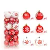 Wholesale Selling plastic decorating Colorful Christmas Balls custom Christmas ornaments
