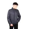 Whole direct sale unisex compact cotton-padded jacket with pillow men and women padded hooded jacket
