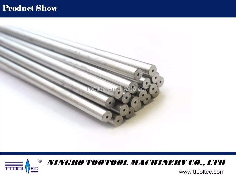 330mm D6 D8 D10 D12 Various Grades Tungsten Carbide Round Rods With One