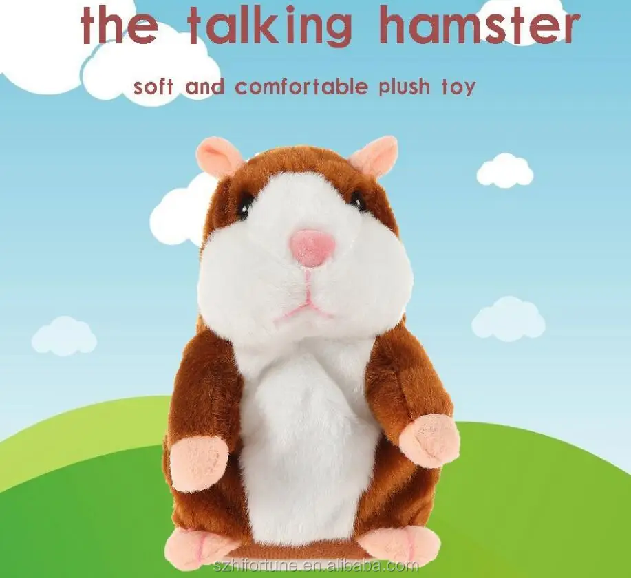 talking hamster toy