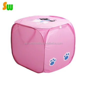 High Quality Custom Design Pop Up Laundry Hamper Square Cube Bags Pop Up Laundry Hamper Square Cube Bags