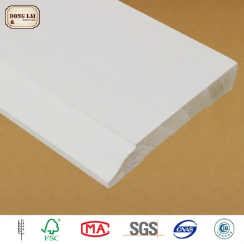 Customized Ceiling Cornice Gesso Primed Coated Skirting Board Baseboard S4s Pine Moulding For Flooring Accessories For Flooring Buy Skirting Board