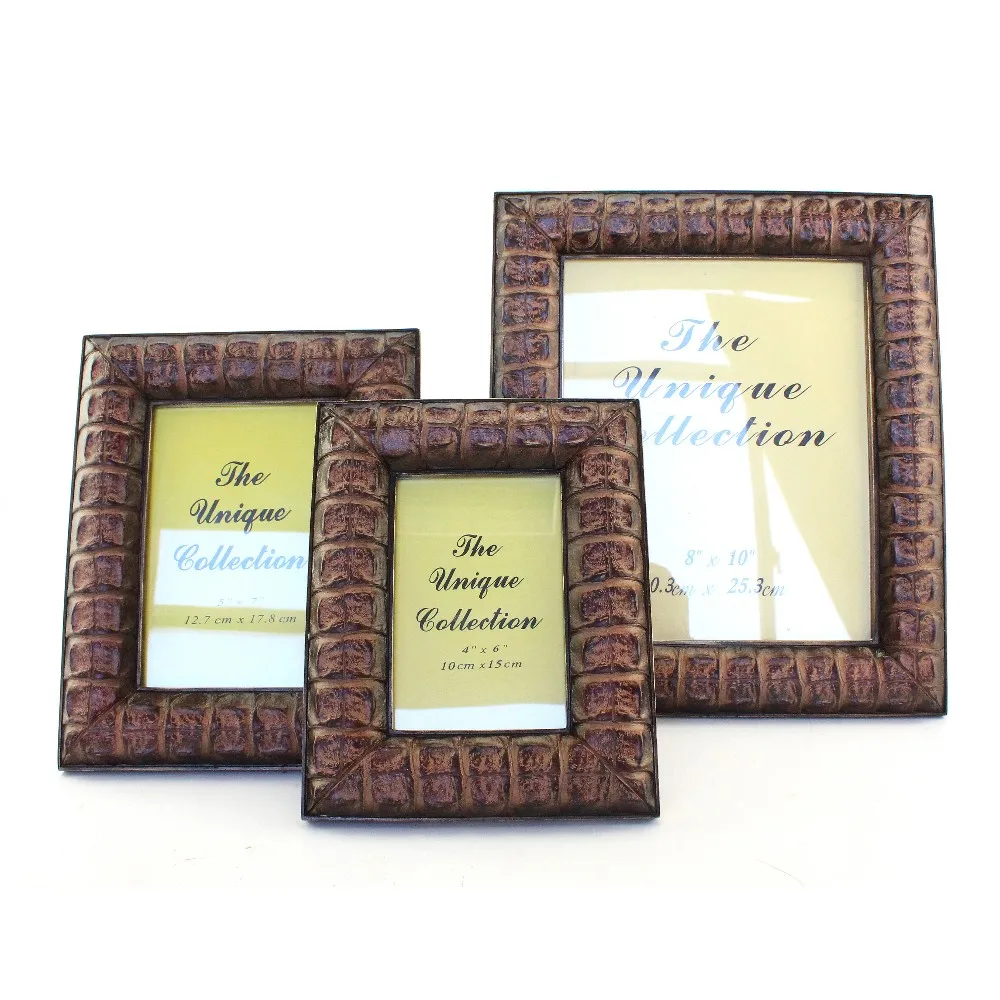 Picture Photo Frame Home Decor Resin Imitation Bamboo European Style Luxury 3D European Modern Lifelike Shine D Availabile supplier