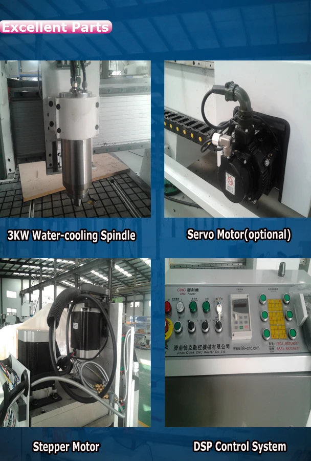 CNC Woodworking machine for sale K30MT,3.0kw water-cooling spindle
