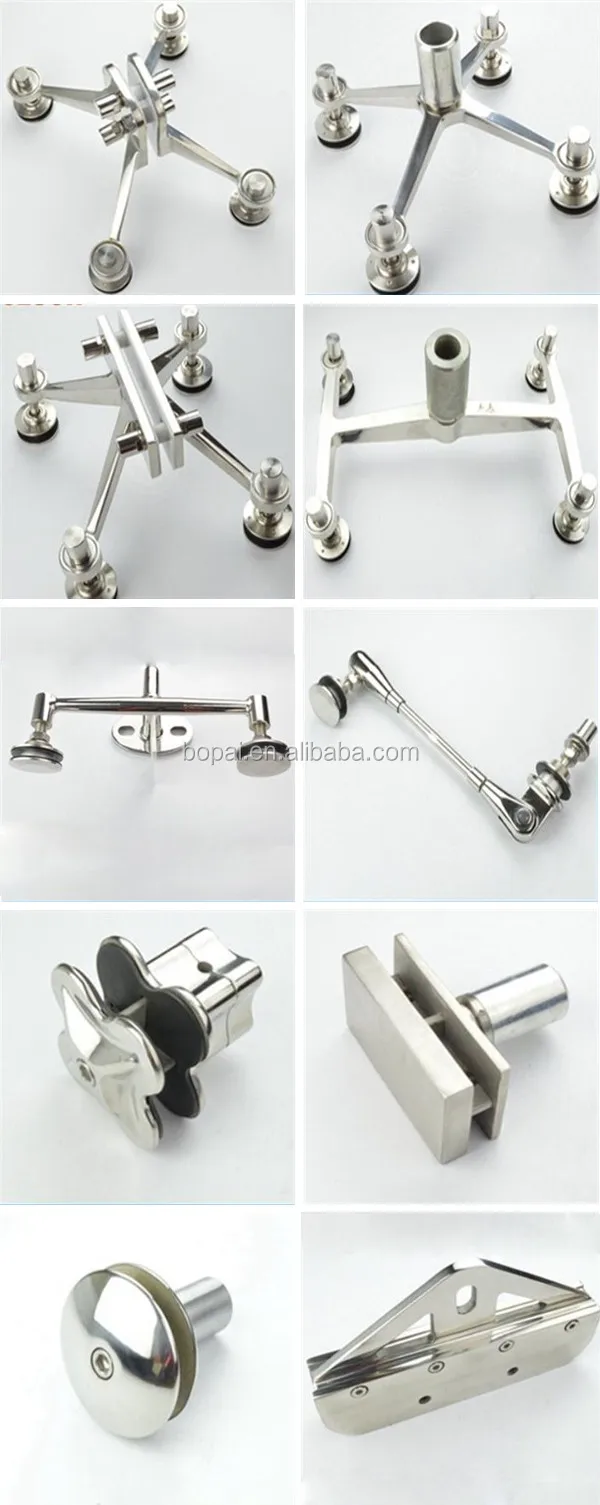 Modern Sus304/316 Glass Spider Joint Fitting With 4 Legs Buy Glass