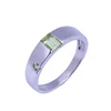 Simple Channel Setting One Stone Design Value 925 Silver Ring