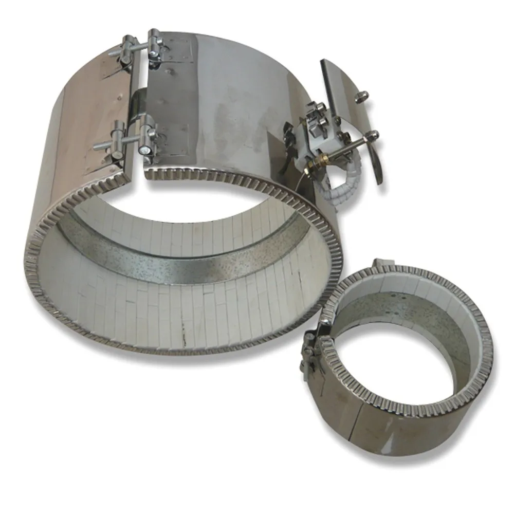 220v 500w Fast Heating Injection Molding Machine Ceramic Band Heater