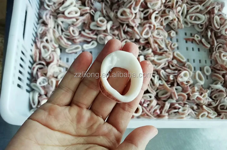 IQF and bulk pack dosidicus gigas frozen calamari squid ring