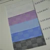 Silky finished Cotton dobby check regular stock for high-end shirts