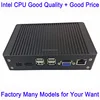 Cheap Factory mini pc support mini PCIE wifi module or combo wifi industrial computer with rj45 port