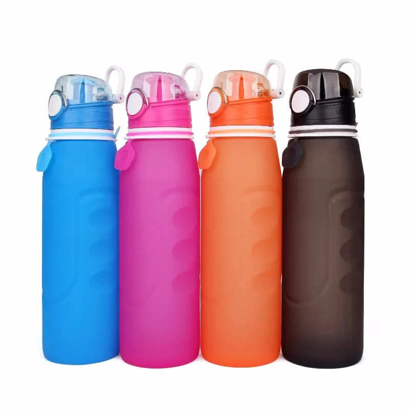 Bicycle Accessories Manufacturer 750ml Bpa Free Collapsible Water