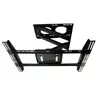 Hot-selling 90 degree swivel Single swinging arm folding TV wall mount bracket Turn 90 degrees